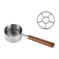 thumbnail image 1 of Olla pequeña para sopa, tazas para con boquillas para verter, utensilios de cocina pequeños, calentador de leche y café, minicacerola para hacer Marco de horno pequeño Baoblaze mini cacerola, 1 of 7