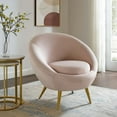 thumbnail image 6 of Modway Circuit Performance Velvet Accent Chair in Pink, 6 of 6