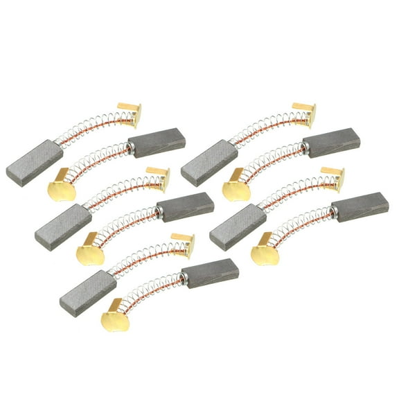 Carbon Brushes for Electric Motors 18mm x 8mm x 4mm Replacement Part Set of 10