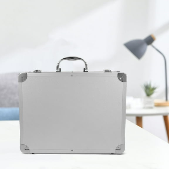FUTUREORYY Aluminium Alloy Case Silver 1Set 14.6X11.2X3.3in