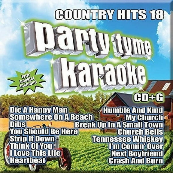 Various Artists - Party Tyme Karaoke: Country Hits 18 - Country - CD