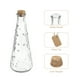 thumbnail image 3 of Uxcell 2 Pcs 7.8 oz/260ML Frascos de vidrio claros en forma de gota con tapa de corcho, cuerda y etiquetas en blanco para decoraciones de Halloween, 3 of 6