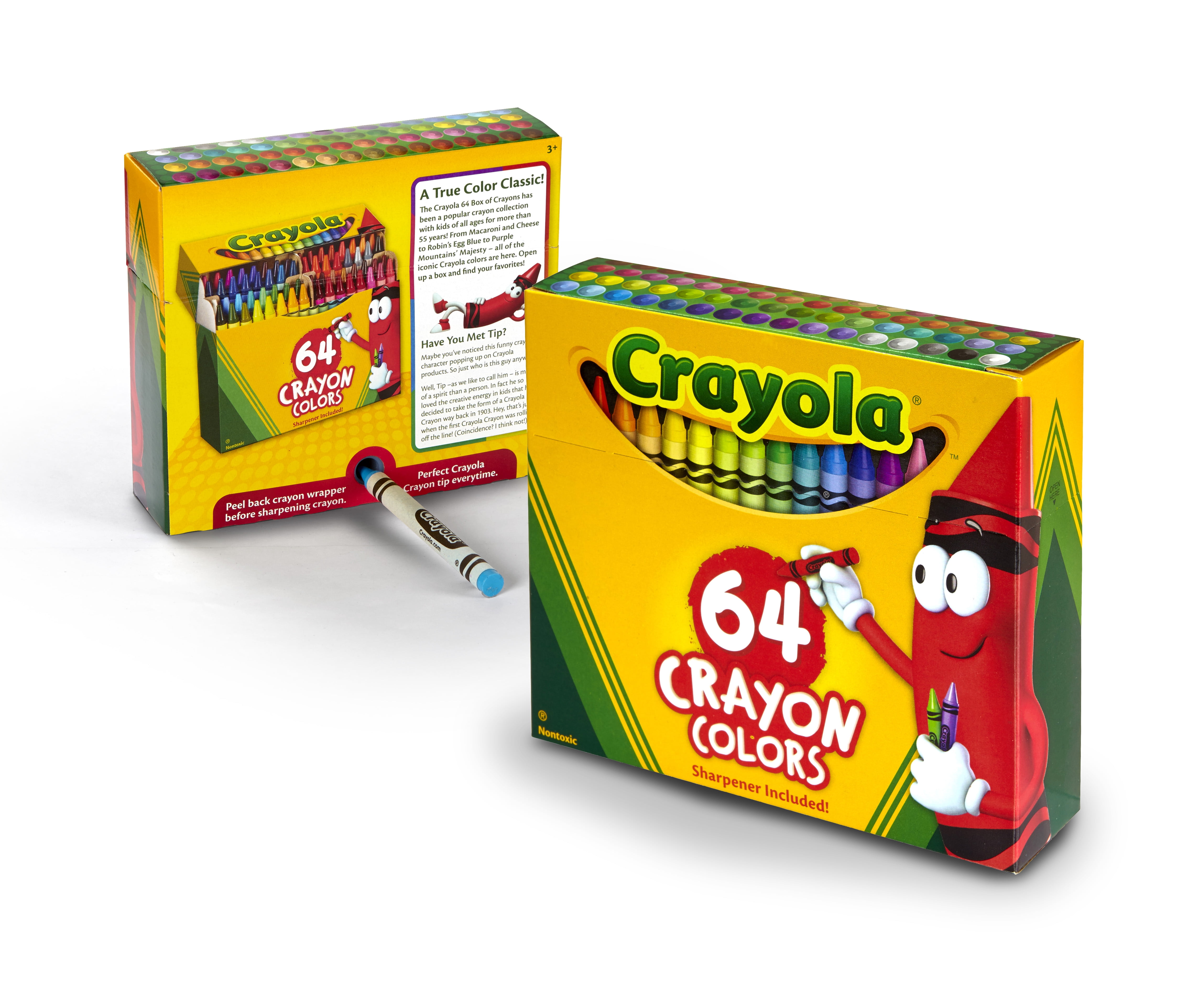 Crayola Classic Color Pack Crayons Assorted 64/Box 