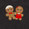 thumbnail image 4 of Inktastic Gingerbread Couple Women's Plus Size T-Shirt, 4 of 5