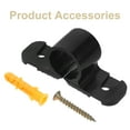 thumbnail image 3 of Minkissy 50Pack Ceiling Mounted Pipe Support Clips Black Prevent Sagging for Plumbing Projects, 3 of 6
