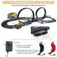 thumbnail image 6 of Fisca Slot Car Race Track Sets, 20ft Electric/Hand Shake Slot Car Track, Dual Race Track Race Cars Toy for Girls Boys Age 4-12, 6 of 7