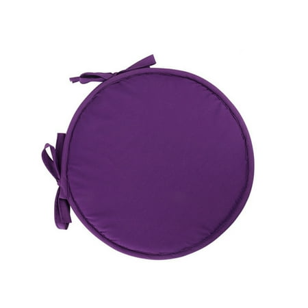 

Jxzom Bistro Round Chair Seat Pad Cushions Tie-on Kitchen Dining Removable Cover