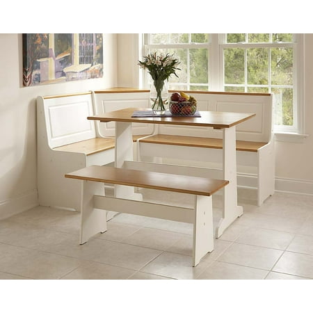 Linon Ardmore Breakfast Nook Dining Set