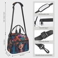 thumbnail image 2 of Easygdp Bohemian Colorful Flower Woman Caja de Almuerzo para Mujeres y Hombres, Bolsa de Almuerzo Insulada, Bolsas Reutilizables Impermeables para Viajes, Trabajo y Picnics, 2 of 7