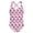 Z999-Pink15, variant on Big Girls Independence Day One-Piece Swimwear Patriotic Bathing Suit Kids Heart American Flag Print Scoop Neck Sleeveless Crisscross Back Summer Beach Swimsuit