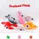 thumbnail image 4 of 15-35cm Simulation Seafood Series Plush Crab Lobster Creative Toys Pillow Children Stuffed Sea Animal Doll, 4 of 5