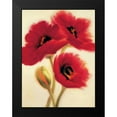 thumbnail image 2 of Benson, Paula 19x24 Black Modern Framed Museum Art Print Titled - Red Poppies, 2 of 5