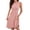 Pink, variant on Women's 2026 New Sleeveless Midi Dress, Solid Color A-Line High Waist Ruched Waist Casual Sundress for Summer Daily Wear, Parties, and Special Occasions, Modern and Flattering Silhouette Black