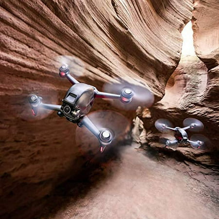 DJI - FPV Combo Drone with Remote Control and Goggles - Gray