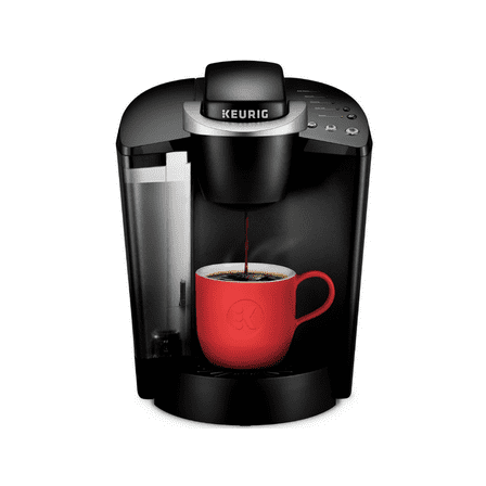 Restored Keurig K-Classic Single Serve K-Cup Pod Coffee Maker, Black (Refurbished)