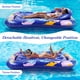 thumbnail image 4 of Flotador inflable para piscina MoKo para adulto con reposacabezas y portavasos, 4 of 7