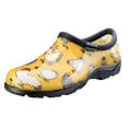thumbnail image 1 of Sloggers Zuecos Impermeables para Jardín para Mujer, para Exteriores, sin Cordones, para Lluvia y Jardín, con Plantilla de Soporte y Comodidad de Primera Calidad (Amarillo Pollo Original), (Talla 8), 1 of 7