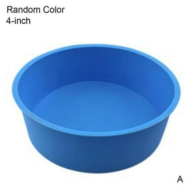 4/6/8inch Silicone Round Cake Pan Non-stick Baking Kitchen Mould Bakeware U0I7