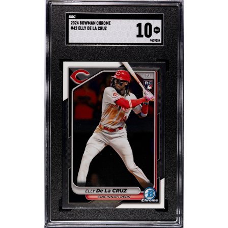 2024 Bowman Chrome #42 Elly De La Cruz SGC 10