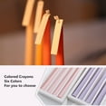 thumbnail image 4 of FCMSHAMD 10'' Citrus Scented Taper Candles - Soy Wax-Dripless (4 Pack), 4 of 7