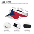 thumbnail image 3 of Puerto-Rico Flag Sport Visor Hats Sun Protection Outdoor Activity For Women Men, 3 of 7