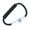 Black, variant on 7 Inch Jumbo Aluminum Carabiner Hiking Cushion Grip - Silver