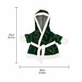 thumbnail image 2 of Christmas Porch Goose Outfits 23 Inch Plush Border Porch Goose Costume for Front Yard Patio Christmas Decorations, Without Goose, 2 of 4