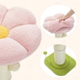 thumbnail image 5 of Pefilos 23" Cat Scratching Post, Small Cat Scratcher Tree for Indoor Cats with Removable Flower Cat Bed, Cat Tree Tower with Spring Ball, Pink, 5 of 7