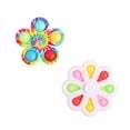 thumbnail image 1 of Faithtur Push Pop Fidget Spinners, 2Pcs Soft Bubble Spinning Sensory Toys, 1 of 10
