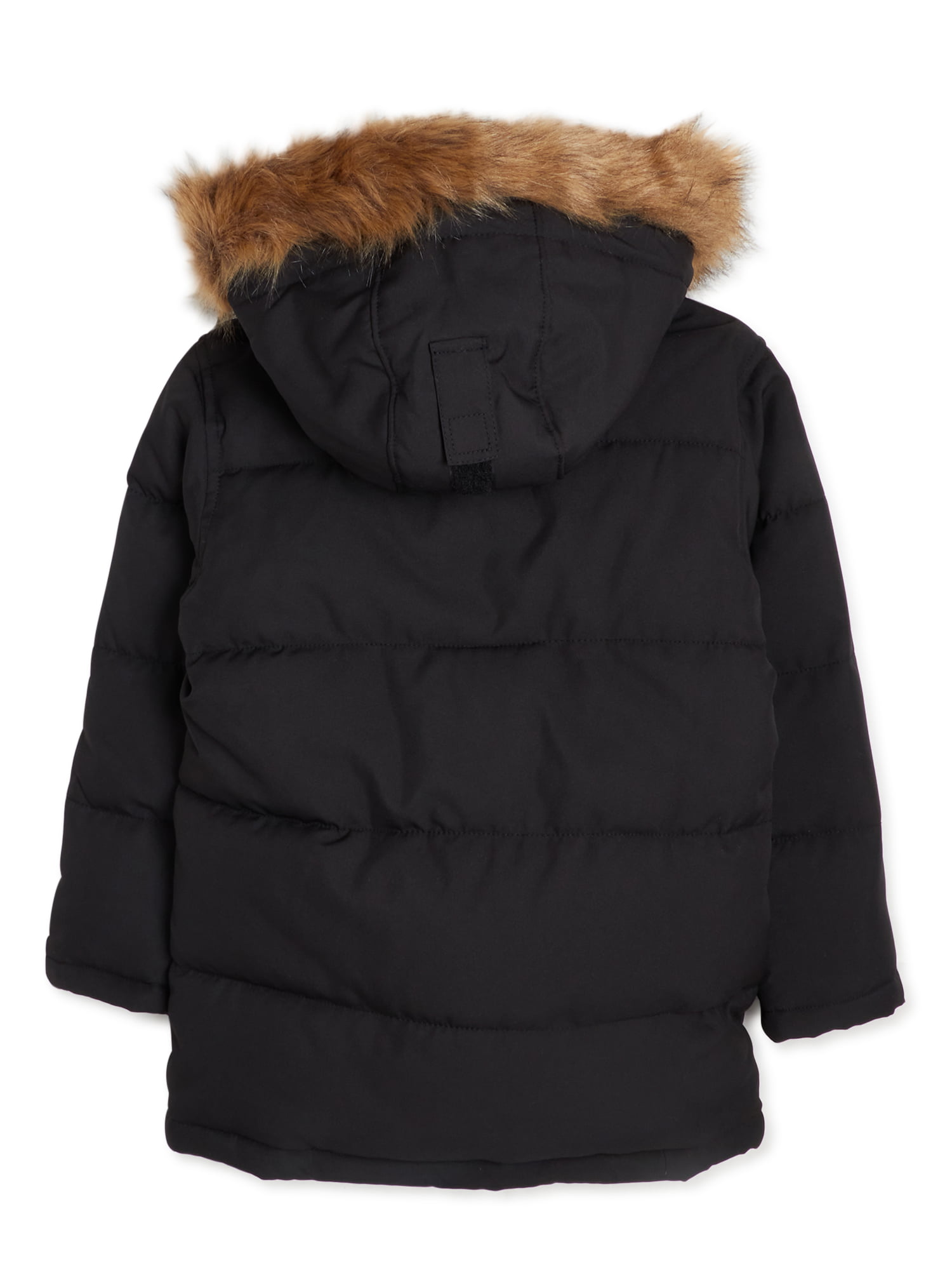 Swiss Tech Boys Winter Puffer Parka Jacket, Sizes 4-18