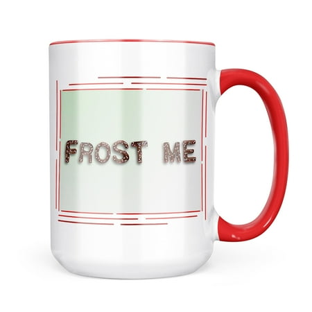 

Neonblond Frost Me Chocolate Fudge Sprinkles Mug gift for Coffee Tea lovers