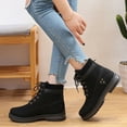 thumbnail image 4 of YAZI Womens Hiking Boots Winter Snow Boots Waterproof Outdoor Shoes…, 4 of 5
