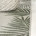 thumbnail image 5 of JONATHAN Y TUSCAN SUN 5 x 8 Area Rug, Isla Coastal Cottage Palm Frond Border - Green/Cream, TSN207B-5, 5 of 9