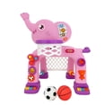thumbnail image 1 of Juego De Baloncesto Y Fútbol Elefante Luz y Sonido P/ Niños rosa, 1 of 7