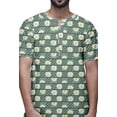thumbnail image 4 of Atasi Indian Fashion Clothing Men Short Kurta Printed Shirt Ethnic Kurtas, 4 of 5