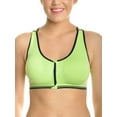 thumbnail image 3 of Angelina Wire-Free, Seamless Bralette with Front-Zip Closure (6-Pack), 3 of 7