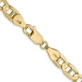 thumbnail image 3 of Auriga Fine Jewelry 14K Yellow Gold 26" 5.25mm Concave Anchor with Lobster Clasp Chain for Women, 3 of 5