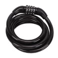 thumbnail image 2 of Candado De Cable Para Bicicleta, Candado De Combinación De Cuatro Dígitos, Candado Antirrobo Para Puerta De Motocicleta, Scooter, Valla, 2 of 7