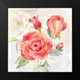 thumbnail image 2 of Coulter, Cynthia 15x15 Black Modern Framed Museum Art Print Titled - Garden Roses I, 2 of 5