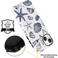 thumbnail image 4 of BDKWID-Seashell for iPhone 15 Plus Case 6.7",Cute Blue Seashell Summer Phone Cases for Girl Women Boy Men TPU Scratch Resistant Shockproof Cover Case,Fancy Shells, 4 of 4