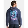thumbnail image 3 of Venom Men's and Big Men's Icon Graphic Hoodie Sweatshirt, Sizes S-3XL, 3 of 5