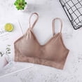 thumbnail image 4 of HAPIMO Discount Sports Bras for Women Cozy Stretch Elastic Medium Support Crop Tops Athletic Vest Workout Activewear Bra Running Padded Bralette Khaki One Size, 4 of 4