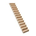 thumbnail image 3 of Kokiya 1/12 Dollhouse Unpainted Staircase Stair Stringer Step Model for scape, 3 of 9