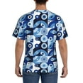 thumbnail image 2 of Rocae Evil Eye for Men's Moisture-Wicking Crew Tee - T-Shirt for Sports, Outdoor Activities, and Casual WearLarge, 2 of 9