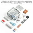 thumbnail image 4 of Clear Bag for Stadium Events 12x6x12, Compliant Crossbody Purse with 3 Zipper Pockets, Clear Tote for Concerts & Sports Games, 4 of 8