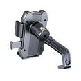 thumbnail image 2 of Bunblic Generic Motorcycle Phone Mount Professional Motorcycle Rotatable Easy Use Quick Install Shockproof Stable Accessories Sturdy Rearview Mount, 2 of 8