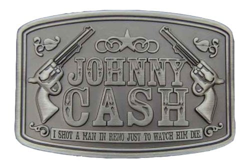 johnny cash belt buckle