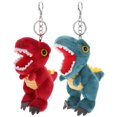 thumbnail image 1 of 2 llaveros de dinosaurio rellenos, bonitos, con colgante de dinosaurio, llavero de dibujos animados, 1 of 7