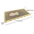 thumbnail image 2 of WXLCISI Cardboard Scratcher Pad Scratching Post: Cat Scratch Pad Cat Scratching Post With Durable&High Density Cardboard Indoor Toy For Cat Double Design For Double Life, 2 of 8