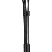 SUNMORY 5 Lights Tree Floor Lamp, 83.5 Large Tall Standing Lamp with Drum Linen Lampshade, Modern Arc Floor Lamps with Heavy Base & 5 Bulbs Included, Mid Century Arched Floor Lamp for Living Room
